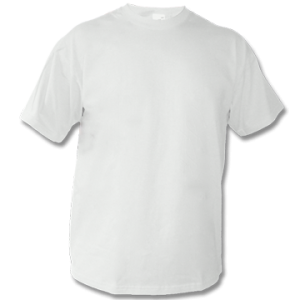 Weisses T-Shirt mit Druck